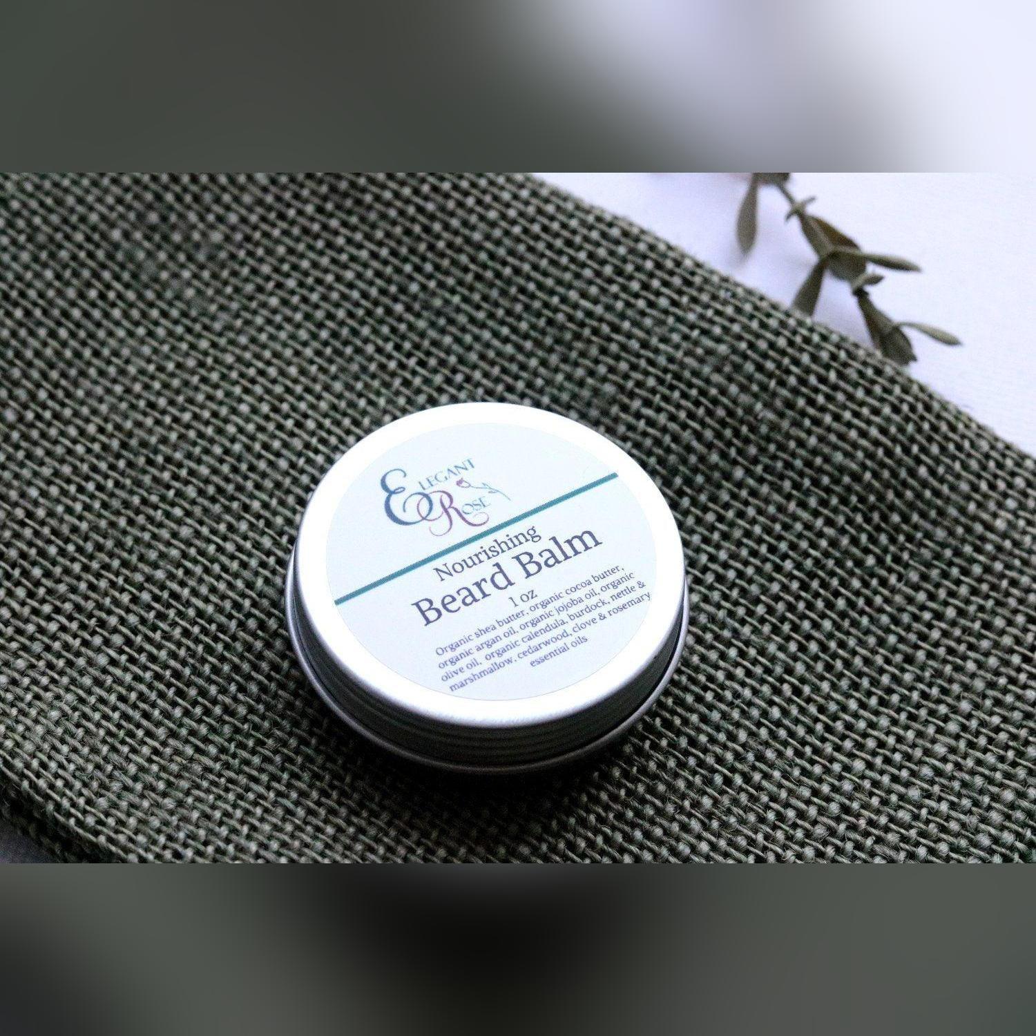 Organic Nourishing Beard Balm, Natural Beard Balm, - petguardiansupplies