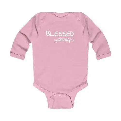 Infant Long Sleeve Graphic T-shirt - Blessed By Design - petguardiansupplies