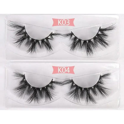 100 Pairs 3D Mink Lashes - Thick and Dramatic Eyelashes - petguardiansupplies