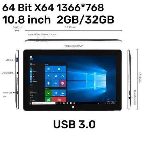 10.8 INCH Windows 10 Ezpad M06 Tablet PC - petguardiansupplies