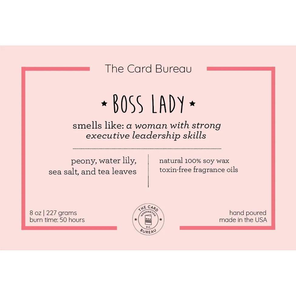 Boss Lady Candle - petguardiansupplies