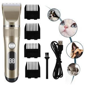 Professional Cat Dog Hair Clipper All Metal Rechargeable Pet Trimmer - petguardiansupplies