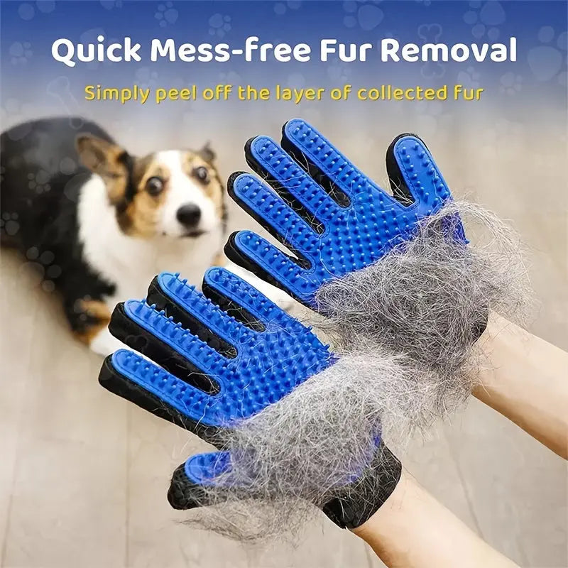 Pet Grooming Gloves-0