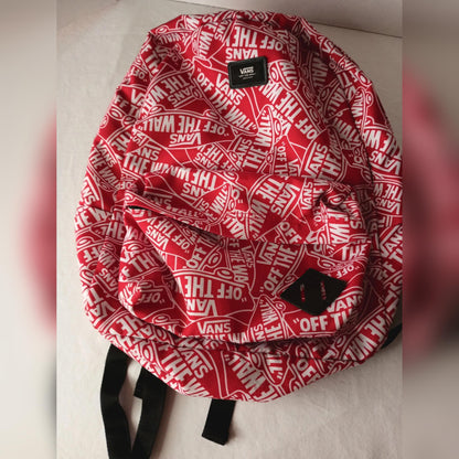 VANS Old Skool II Red Backpack - petguardiansupplies