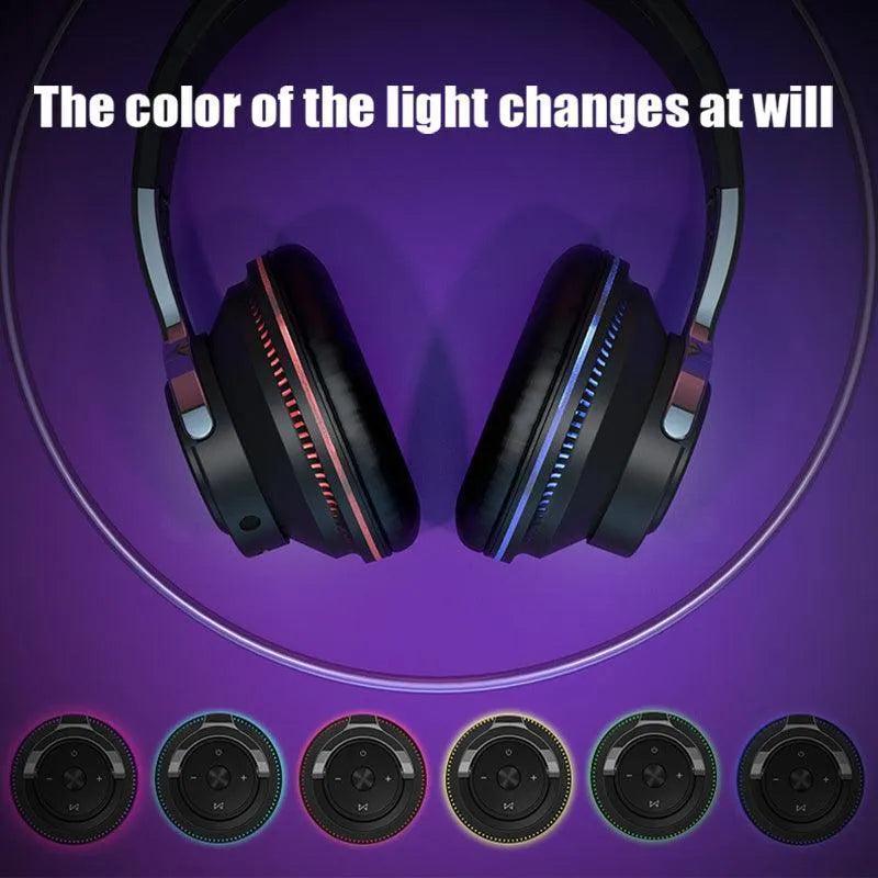 Ninja Dragon Wireless Light Changing Bluetooth Gaming Headset - petguardiansupplies