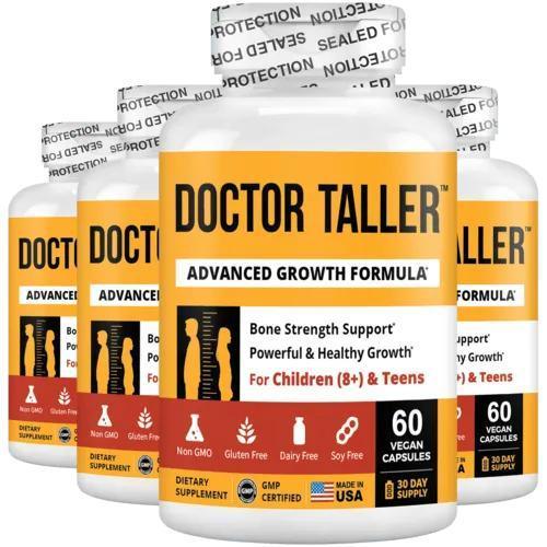 Doctor Taller, For Children (8+) & Teens, 60 Vegan Capsules - petguardiansupplies