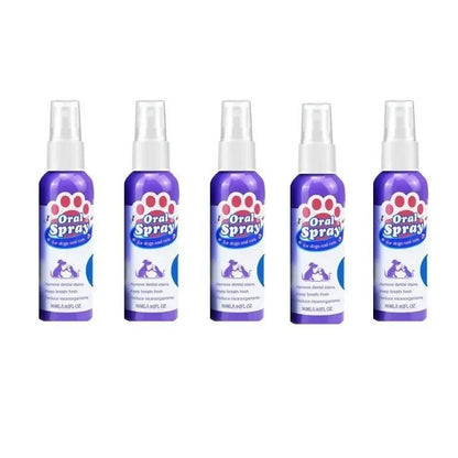 Pet Teeth Cleaning Spray Oral Care for Fresh Breath and Removing Tooth Stains - petguardiansupplies