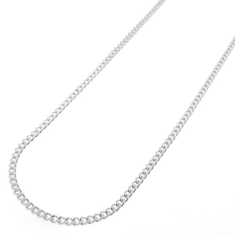 925 Sterling Silver 2MM Cuban Chain - petguardiansupplies