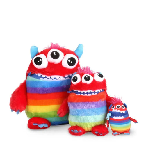 Worry Yummy Monster Clip-on Soft Toy for Kids - Large & Jumbo Anxiety-Reducing Sleep Companion - petguardiansupplies