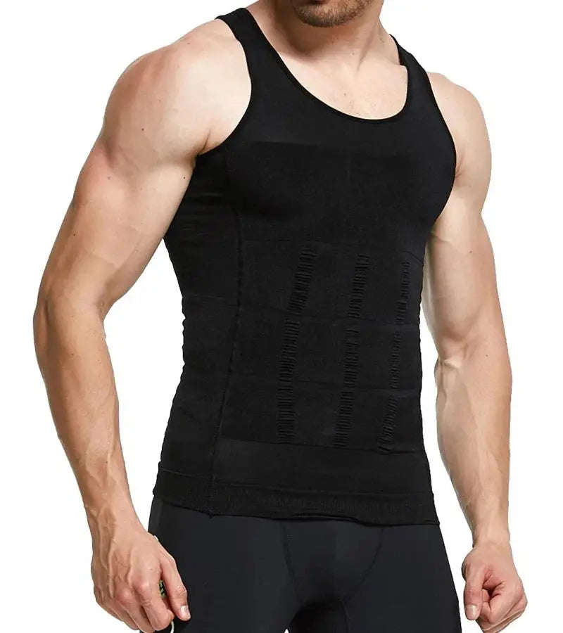 Slimming Vest Men's Slimming Underwear Body Shaper Waist Cincher Corset Men Shaper Vest Body Slimming Tummy Belly Body Shapewear - petguardiansupplies