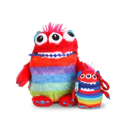 Worry Yummy Monster Clip-on Soft Toy for Kids - Large & Jumbo Anxiety-Reducing Sleep Companion - petguardiansupplies