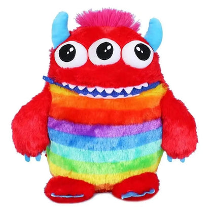 Worry Yummy Monster Clip-on Soft Toy for Kids - Large & Jumbo Anxiety-Reducing Sleep Companion - petguardiansupplies