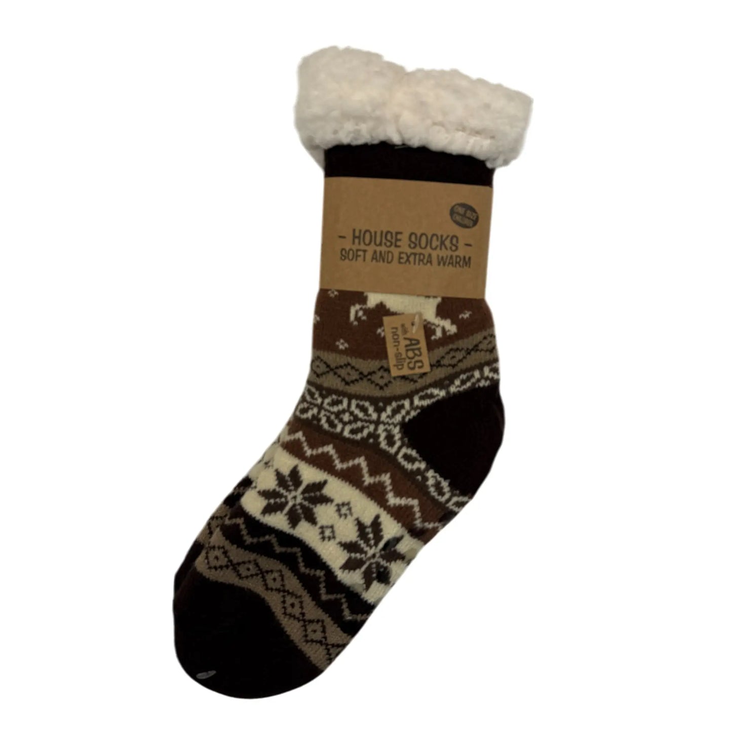 Kids Thermal Sherpa Lined Socks - AT294-3