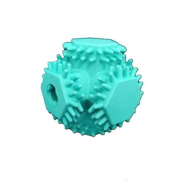 Durable Dog Spikey Chew Treat Toy - Green - petguardiansupplies