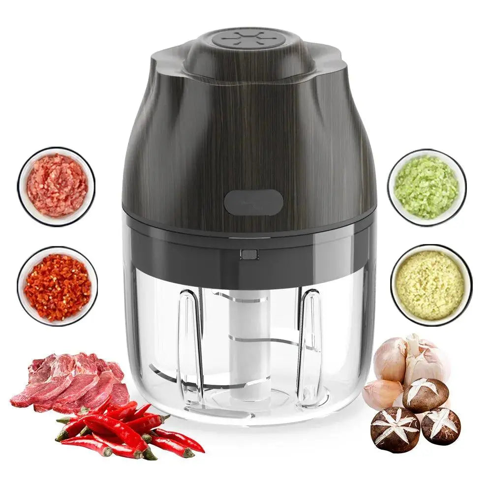 Electric Garlic Vegetable Salad Chopper-0