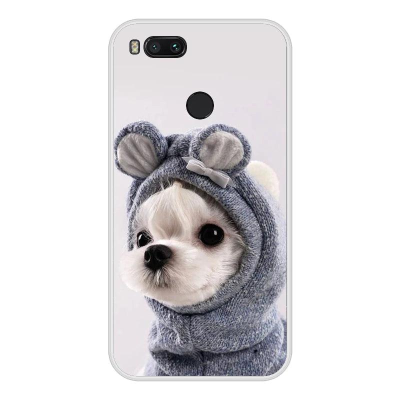 For Xiaomi Mi A1 Case Silicon Soft Cute TPU Back Cover Phone Case For Xiaomi MiA1 Mi 5X Mi5X Xiomi Mi A1 Silicone Case Fundas - petguardiansupplies