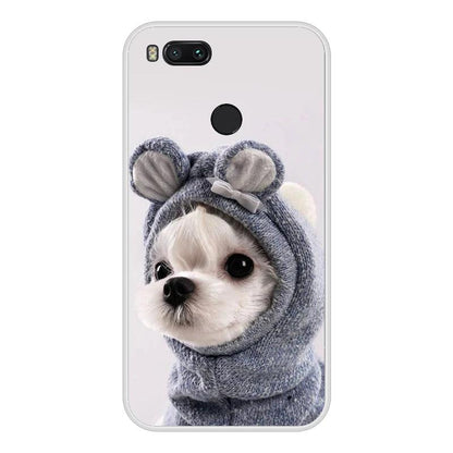 For Xiaomi Mi A1 Case Silicon Soft Cute TPU Back Cover Phone Case For Xiaomi MiA1 Mi 5X Mi5X Xiomi Mi A1 Silicone Case Fundas - petguardiansupplies