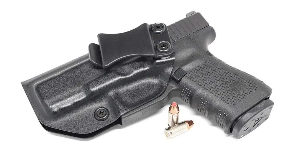 Inside the Waistband IWB Kydex Left Gun Holster For Taurus PT111 PT140 G2 Millenium G2C Glock 19 23 25 32 Concealed Carry - petguardiansupplies