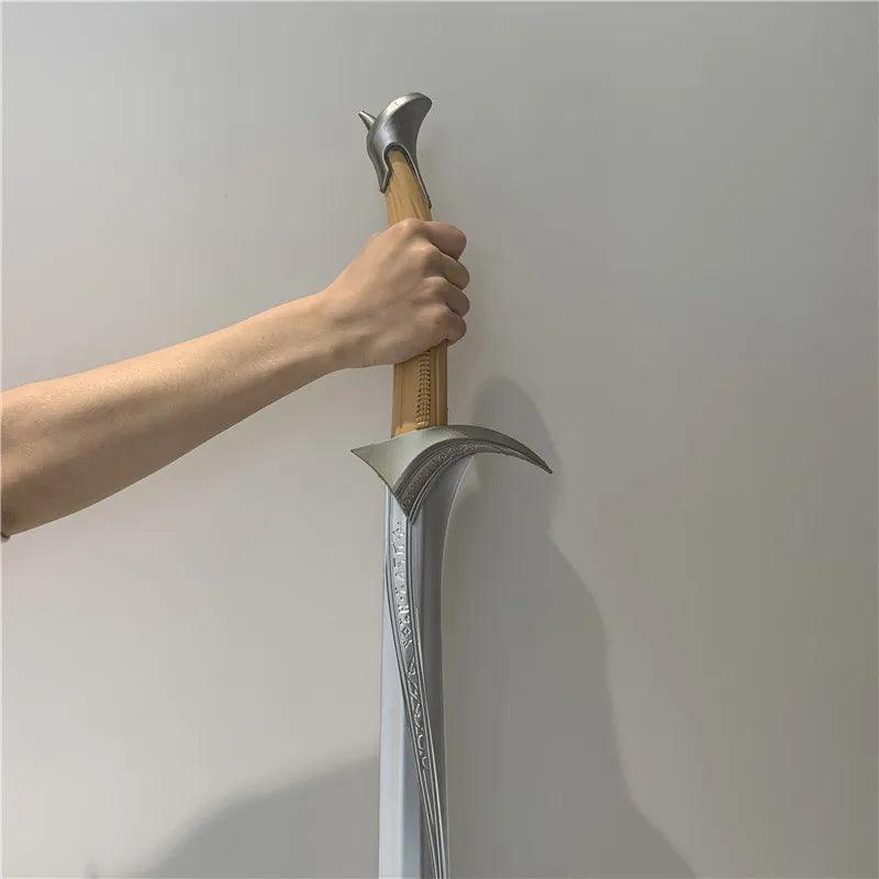 1:1 Cosplay Free Shipping Sword Movie The Elves Sword 72cm Sting Sword Kids Gift Safety PU Material - petguardiansupplies