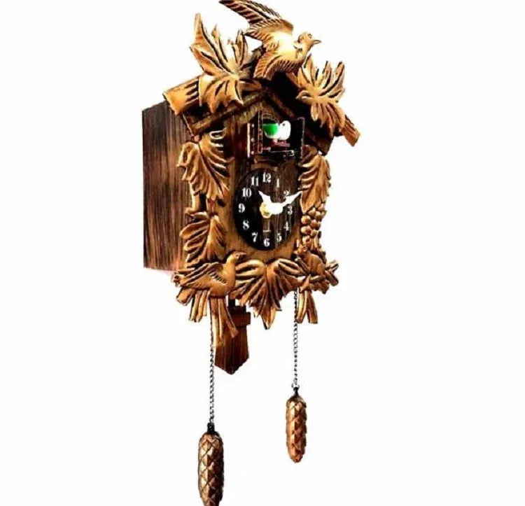 14inch Cuckoo Clock Living Room Wall Clock Bird Cuckoo Alarm Clock Wall-watch Children Unicorn Decorations Home Day Time Alarm - petguardiansupplies