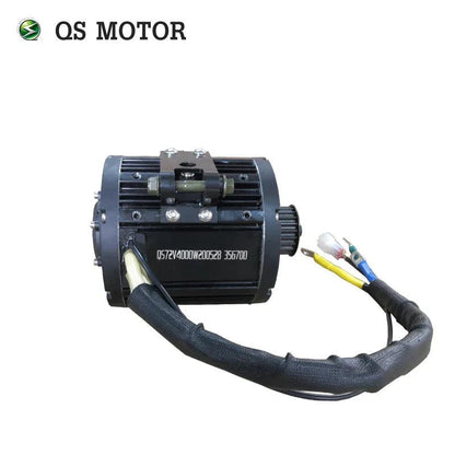 New Big Power QS Motor 14x6.0inch 4000W 138 90H 72V PMSM Mid Drive Motor Assembly For Electric Motorcycle - petguardiansupplies