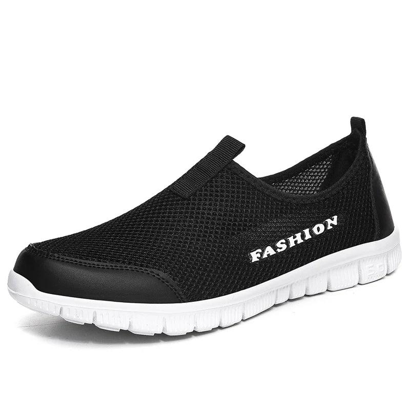 Men Shoes 2020 Summer Sneakers Comfortable Casual Shoes Mesh Breathable Sneakers For Men Footwear Plus Size 38-46 - petguardiansupplies