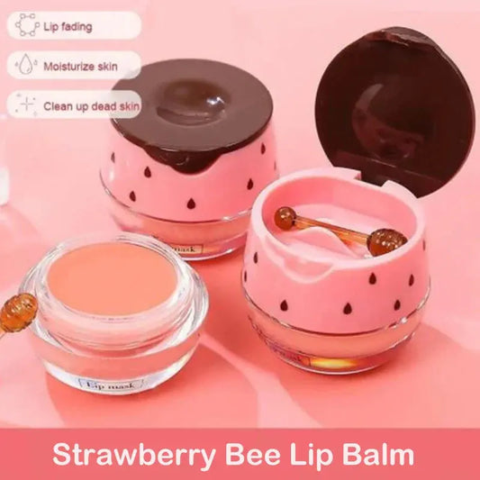 Strawberry Bee Lip Balm-0