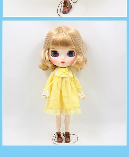 ICY DBS Blyth Doll 1/6 bjd joint body doll combination including dress shoes on sale 30cm anime toy - petguardiansupplies