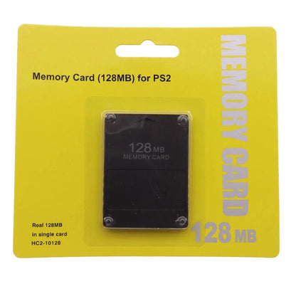 For PS2 8MB/64MB/128MB/256MB Memory Card Memory Expansion Cards Suitable for Sony PS1 PS2 Black Memory Card Wholesale - petguardiansupplies