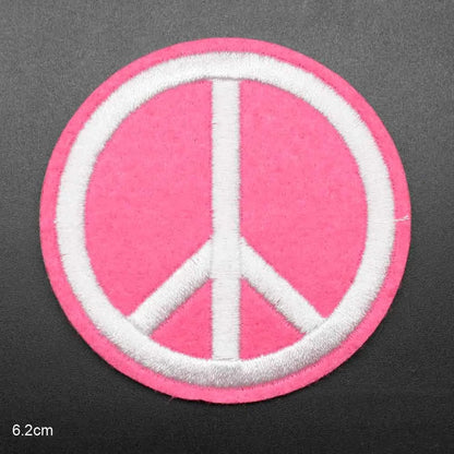 Pink Girl Gang Girlgang Letters Words Embroidery Punk Clothes Patch For Clothing Skirts Jeans Ironing Iron On Patch Applique - petguardiansupplies