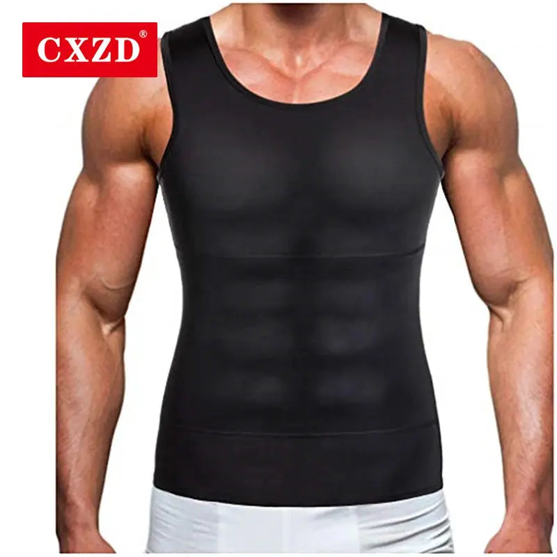 Slimming Vest Men's Slimming Underwear Body Shaper Waist Cincher Corset Men Shaper Vest Body Slimming Tummy Belly Body Shapewear - petguardiansupplies