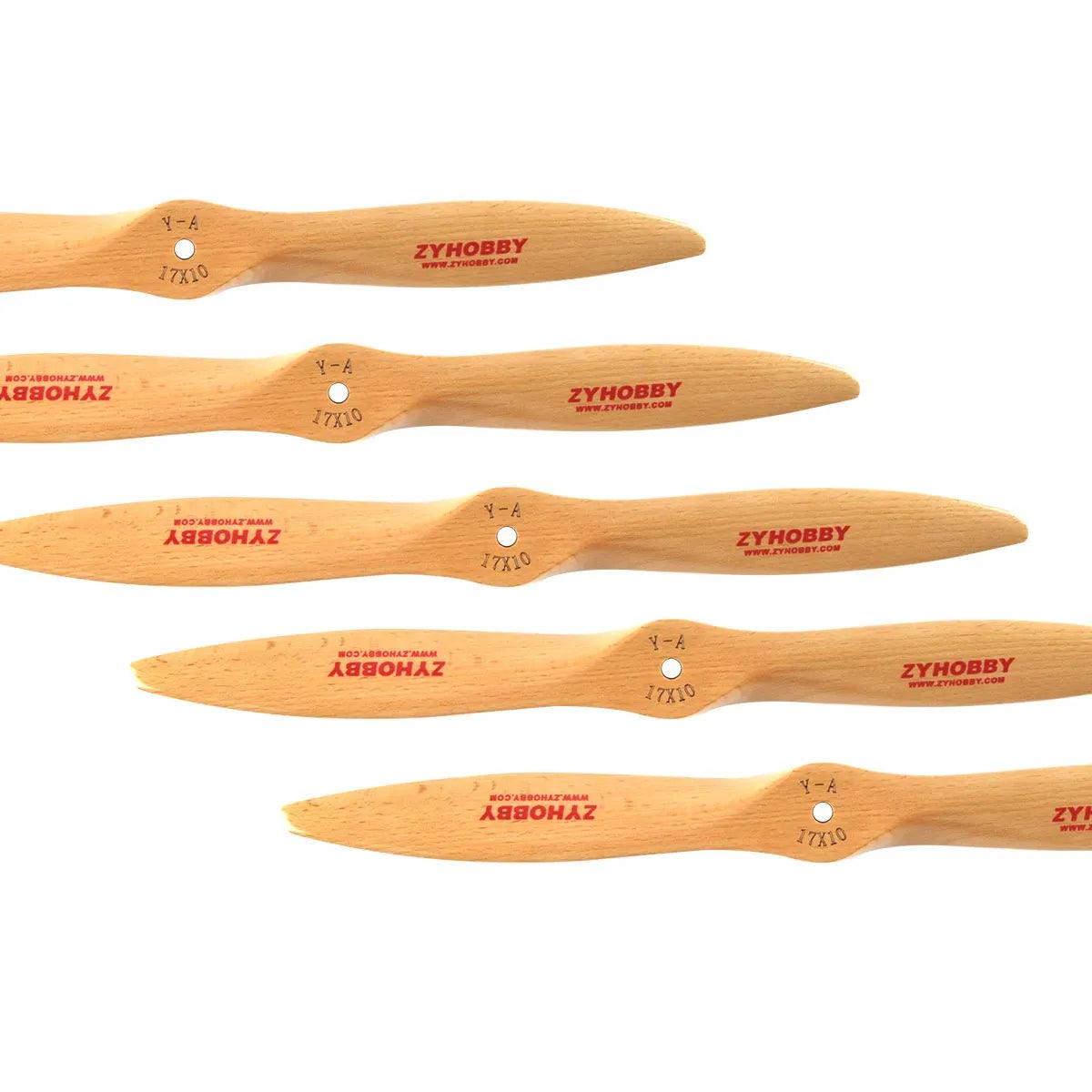 ZYHOBBY CW Wooden Propeller For Gasoline RC Airplane 16x6 16x8 16x10 18x8 18x10 19x8 19x10 20x8 20x10 21x10 22x8 22x10 - petguardiansupplies