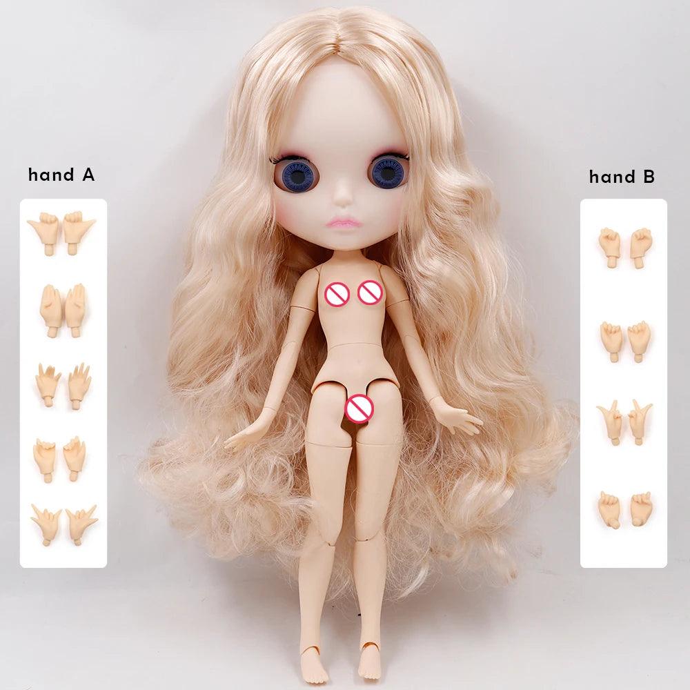 ICY DBS Blyth Doll 1/6 Joint Body DIY BJD toys Fashion Dolls girl gift Special Offer on sale with hand set A&B - petguardiansupplies