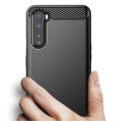 OnePlus Nord 8 NORD Z AC2001 AC2003 Carbon fiber Cover Phone Case Bumper Case for Oneplus 8 Nord Phone Cover Shockproof Bumper - petguardiansupplies