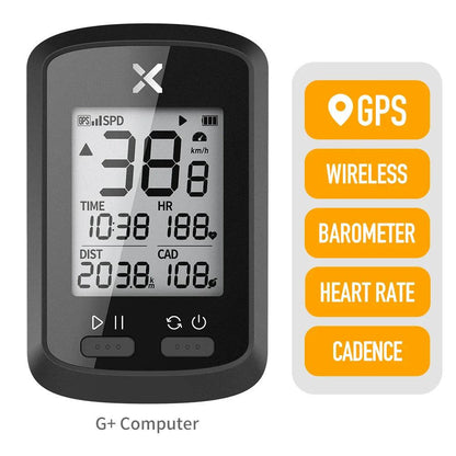 XOSS G Plus Cycling Computer Bluetooth ANT+ Sensors Bike Odometer Wireless Bicycle Speedometer Riding Tracker - petguardiansupplies