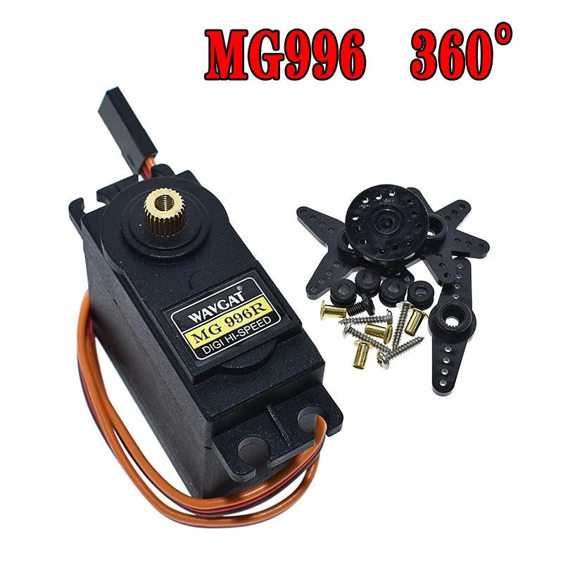 13KG 15KG Servos Digital MG995 MG996 Servo Metal Gear for Futaba JR Car RC Model Helicopter Boat For Arduino UNO diy - petguardiansupplies