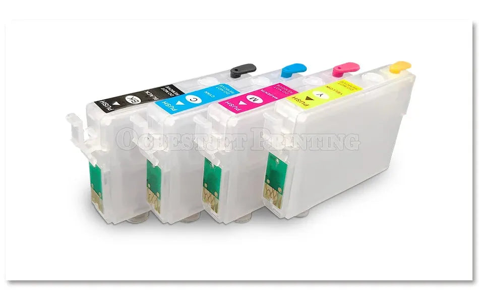 T0731 T0731N 73N Refillable Ink Cartridge For Epson Stylus TX210 CX3900 CX7300 CX8300 C79 C90 T40W CX5900F CX6900F Printer - petguardiansupplies