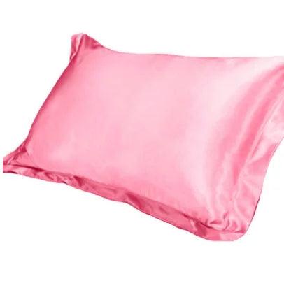 1pc Pure Emulation Silk Satin Pillowcase Single Pillow Cover Multicolor 48*74cm - petguardiansupplies