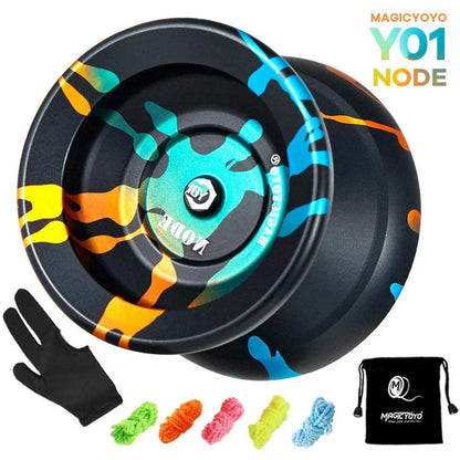 Magic Yoyo V3 YOYO ALUMINUM Alloy Professional Yoyo Best Unresponsive or Responsive Yoyos Stroller yoyo for Children Boys Toys - petguardiansupplies