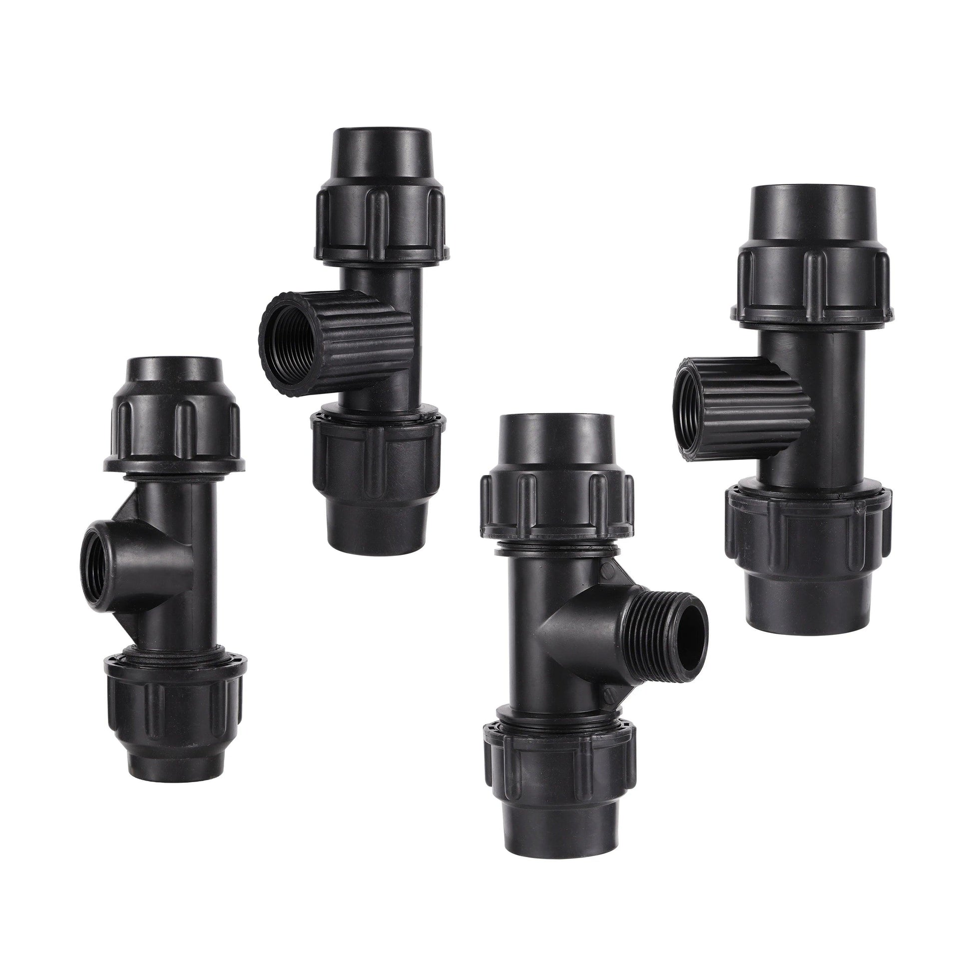 1/2"-3/4"-1" Hose Splitters Irrigation Adapter 4-way Water Hose Connectors European standard Female Thread Tap Connectors 1 Pc - petguardiansupplies