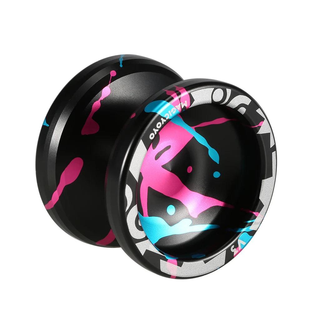 Magic Yoyo V3 YOYO ALUMINUM Alloy Professional Yoyo Best Unresponsive or Responsive Yoyos Stroller yoyo for Children Boys Toys - petguardiansupplies