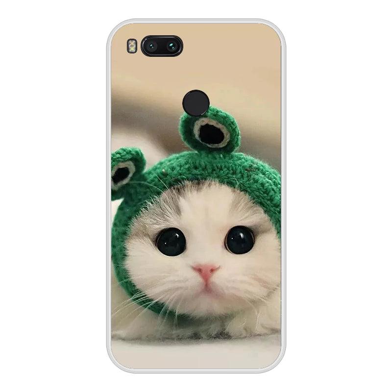 For Xiaomi Mi A1 Case Silicon Soft Cute TPU Back Cover Phone Case For Xiaomi MiA1 Mi 5X Mi5X Xiomi Mi A1 Silicone Case Fundas - petguardiansupplies