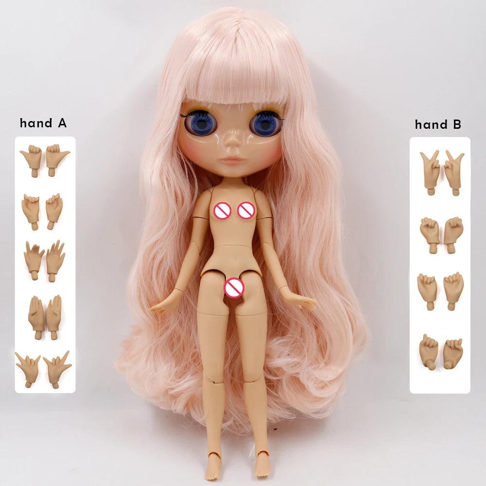 ICY DBS Blyth Doll 1/6 Joint Body DIY BJD toys Fashion Dolls girl gift Special Offer on sale with hand set A&B - petguardiansupplies