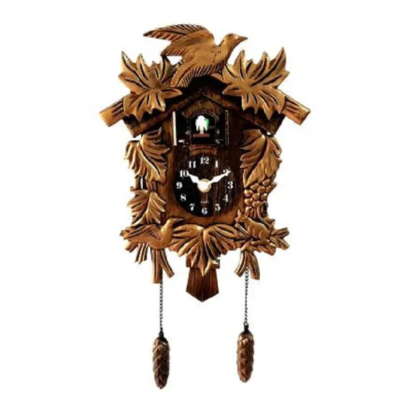 14inch Cuckoo Clock Living Room Wall Clock Bird Cuckoo Alarm Clock Wall-watch Children Unicorn Decorations Home Day Time Alarm - petguardiansupplies