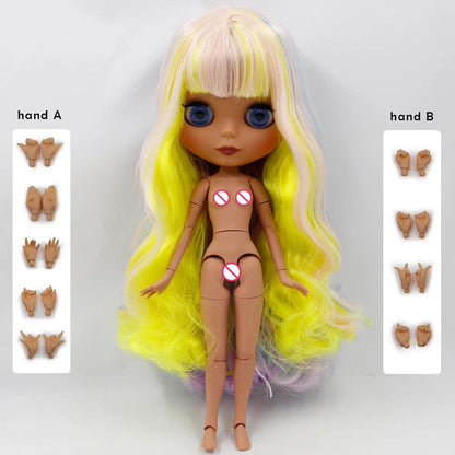 ICY DBS Blyth Doll 1/6 Joint Body DIY BJD toys Fashion Dolls girl gift Special Offer on sale with hand set A&B - petguardiansupplies