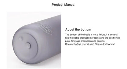 Hot Sale 500/1000ML Sports Water Bottle Shaker Outdoor Travel Portable Leakproof Drinkware Tritan Plastic Drink Bottle BPA Free - petguardiansupplies