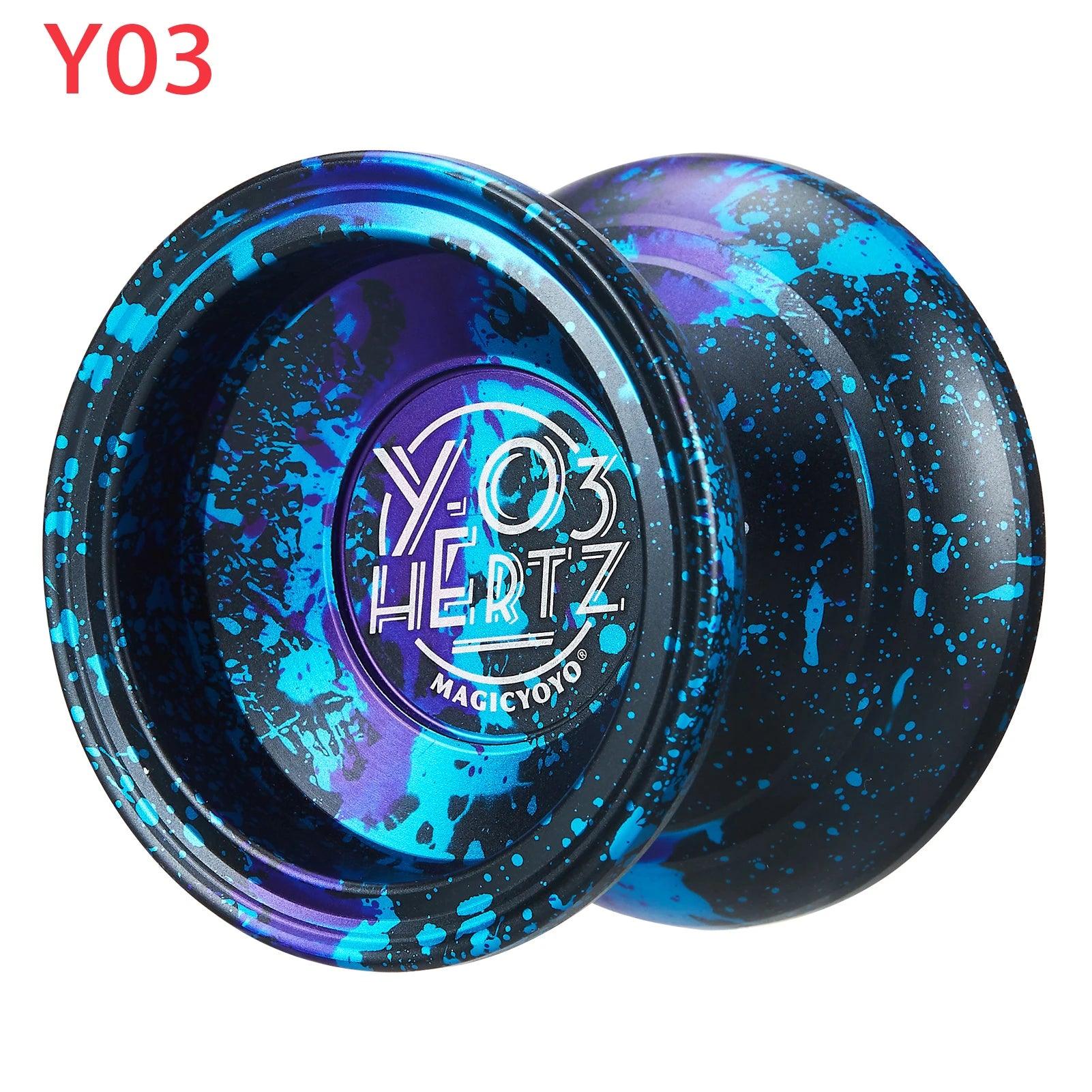 Magic Yoyo V3 YOYO ALUMINUM Alloy Professional Yoyo Best Unresponsive or Responsive Yoyos Stroller yoyo for Children Boys Toys - petguardiansupplies