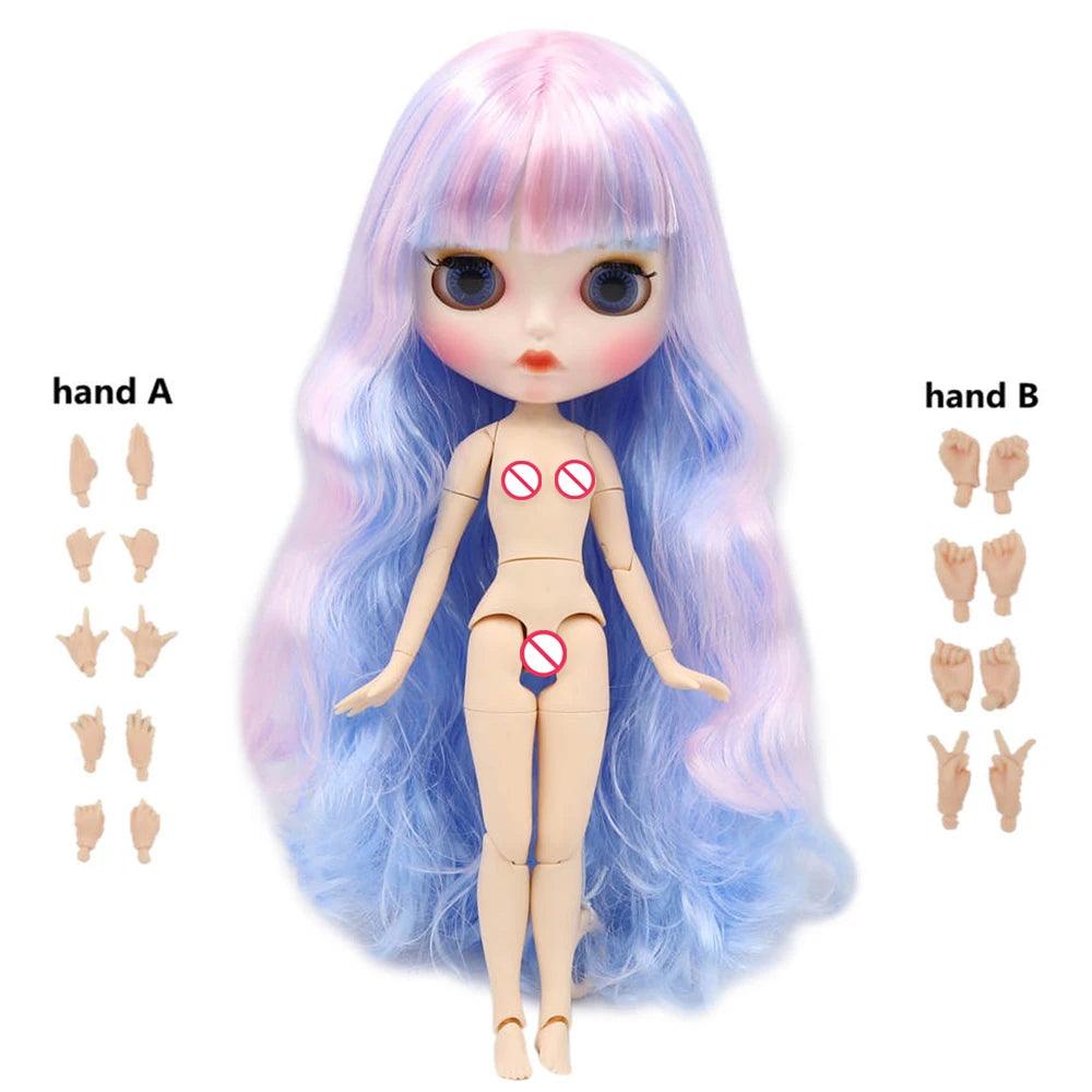 ICY DBS Blyth Doll 1/6 Joint Body DIY BJD toys Fashion Dolls girl gift Special Offer on sale with hand set A&B - petguardiansupplies