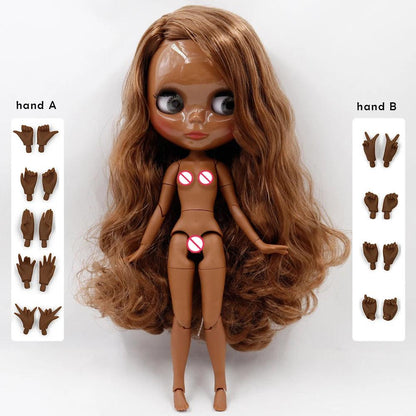 ICY DBS Blyth Doll 1/6 Joint Body DIY BJD toys Fashion Dolls girl gift Special Offer on sale with hand set A&B - petguardiansupplies