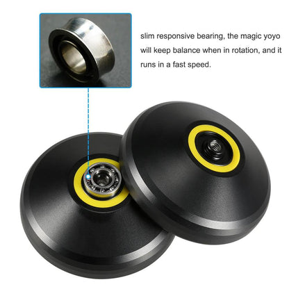 Magic Yoyo V3 YOYO ALUMINUM Alloy Professional Yoyo Best Unresponsive or Responsive Yoyos Stroller yoyo for Children Boys Toys - petguardiansupplies